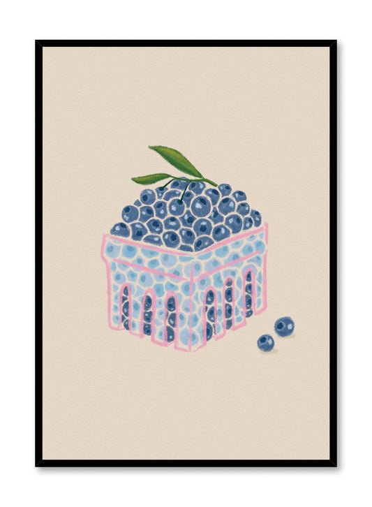 Blueberry Basket, Poster