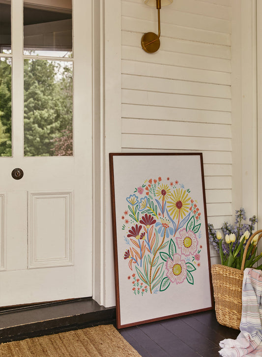 Skipping Through the Garden, Poster