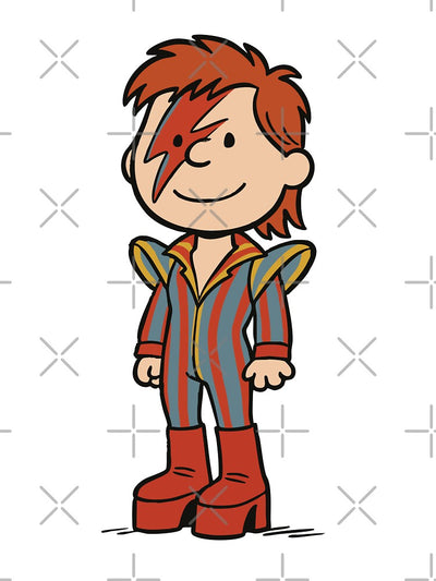 Glam Rock Alter Ego Cartoon